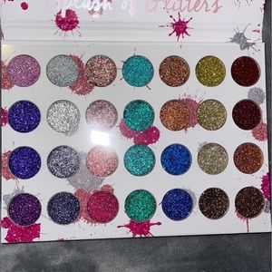 Glitter eyeshadow